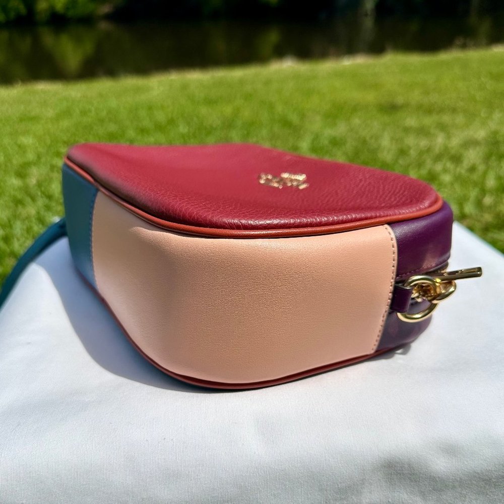 SOLD - COACH NWOT Jamie Camera Bag in Colorblock Leather Crossbody Bag CE647 - Picture 14 of 16